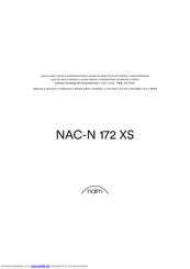 Naim Audio NAC-N 172 XS Kurzanleitung