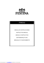 Festina IFM6SA2 Betriebsanleitung
