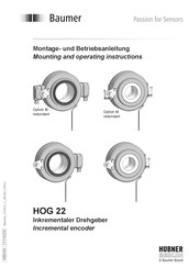 Baumer HOG 22 Betriebsanleitung