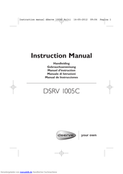 dServe DSRV 1005C Gebrauchsanweisung