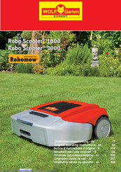 Wolf Garten Robo Scooter 3000 Originalbetriebsanleitung