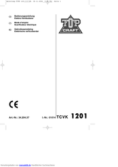 Top Craft TCVK 1201 Bedienungsanleitung