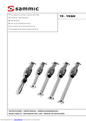 Sammic TR-550 Gebrauchsanweisung