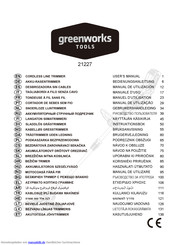 GreenWorks Tools 21227 Bedienungsanleitung