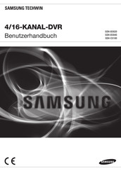 Samsung Techwin SDH-B3020 Benutzerhandbuch