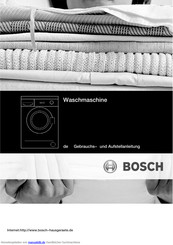 Bosch WAA28162 Gebrauchs- Und Aufstellanleitung