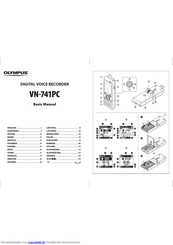Olympus VN-741PC Bedienungsanleitung