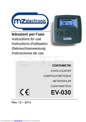 MZ electronic EV-020 Gebrauchsanweisung
