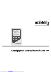 marklin 78100 Handbuch