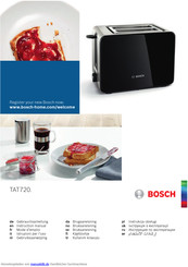 Bosch TAT720 serie Gebrauchsanleitung
