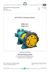 Wittur WSG-52.3 Originalbetriebsanleitung