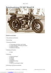 FN M67 Type B Betriebsanleitung