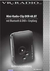 VR-Radio DOR-68.BT Bedienungsanleitung