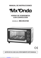 Mx Onda MX-HC2184 Benutzerhandbuch