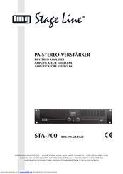IMG STAGE LINE STA-700 Verstaerker 