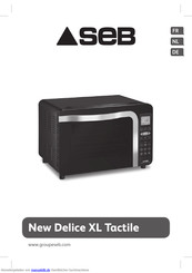 SEB New Delice XL Tactile Bedienungsanleitung