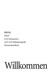 BenQ FP92V Benutzerhandbuch