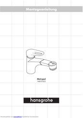 Hansgrohe Metropol Montageanleitung