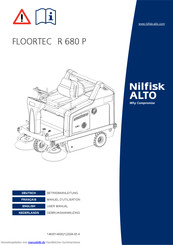 Nilfisk-Alto FLOORTEC R 680 P Betriebsanleitung