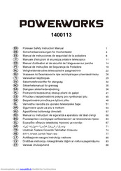 Powerworks 1400113 Sicherheitsanweisungen