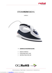 Rotel STEAMIRON938CH1 Gebrauchsanweisung