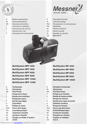 Messner MultiSystem MPF 6000 Bedienungsanleitung