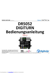 Digikeijs DR5052 DIGITURN Bedienungsanleitung