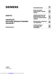 Siemens SIMATIC Standard 7 Betriebsanleitung