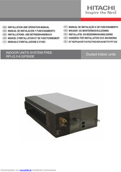 Hitachi RPI-6.0FSN3E Installations- Und Betriebshandbuch