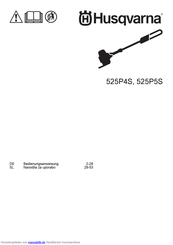 Husqvarna 525P4S Bedienungsanweisung