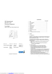 OK International DX-250 Benutzerhandbuch