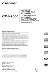Pioneer CDJ-2000 Bedienungsanleitung
