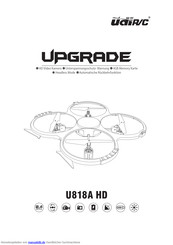 UDI R/C UPGRADE U818A HD Bedienungsanleitung
