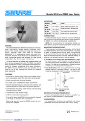 Shure SM93 Bedienungsanleitung