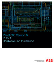 ABB PP871 Hardware Und Installation