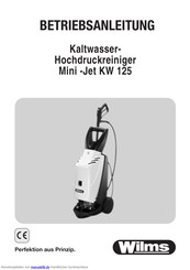 WILMS Mini -Jet KW 125 Betriebsanleitung
