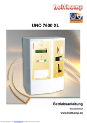 Holtkamp UNO 7600 / XL Betriebsanleitung