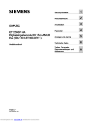 Siemens SIMATIC  ET 200SP HA Gerätehandbuch