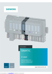 Siemens DQ 4x 24..230V AC/2A HF Series Gerätehandbuch