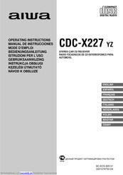 Aiwa CDC-X227 YZ Bedienungsanleitung