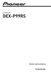 Pioneer DEX-P99RS Bedienungsanleitung