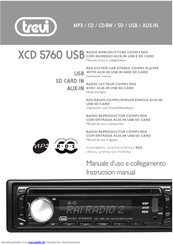 Trevi XCD 5760 USB Gebrauchs- Und Anschlusshandbuch