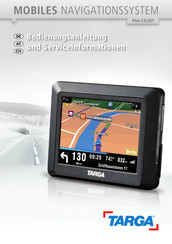 Targa PNA-E3530T Bedienungsanleitung Und Serviceinformationen