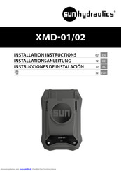 Sun Hydraulics XMD-01 Installationsanleitung