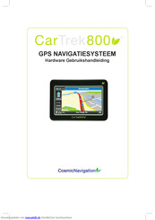 CarTrek 800 Hardwarebedienungsanleitung