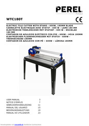Perel Tools WTC180T Bedienungsanleitung