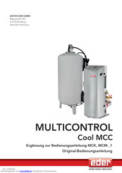 eder multicontrol cool MCC-Z 125 Ergänzung Zur Bedienungsanleitung