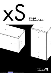 d&b audiotechnik xS 21S-SUB Handbuch