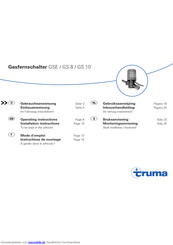Truma GSE Gebrauchsanweisung, Einbauanweisung