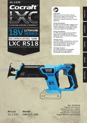 Cocraft LXC RS18 Original Bedienungsanleitung